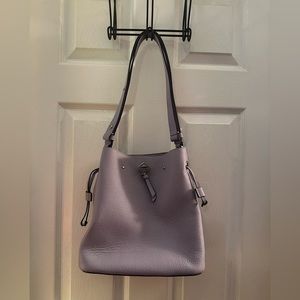 Lavender Kate Spade bucket bag